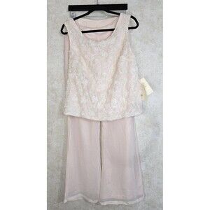 NEW LanTing Bride Pale Pink Roset MOB Two Piece Set Size 10